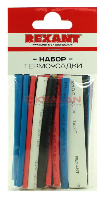 REXANT 29-0103 набор термоусадочных трубок №3