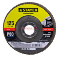 STAYER "PROFI" круг шлифовальный лепестковый торцевой, зерно-электрокорунд нормальный, тип КЛТ 1, P8