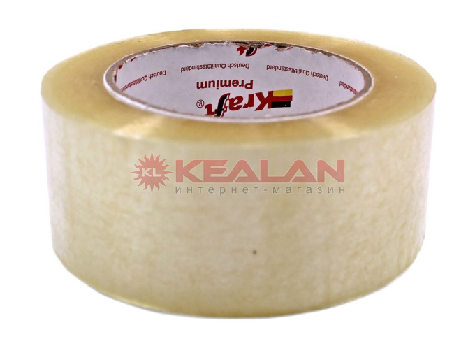 Kraft cкотч упаковочный прозрачный, 40 мкм, 48 мм, 150 м.