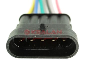 AUTOFIX WC-5P-M коннектор влагозащищенный "ПАПА", 5 pin