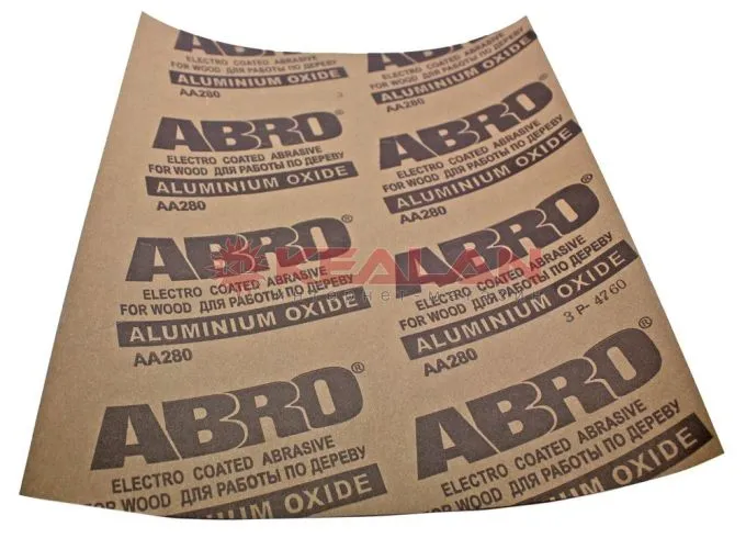 ABRO бумага наждачная по дереву 320