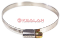 KVP 70-90/9 W2 хомут червячный, нержавеющая сталь