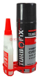 TURBOFIX 805 TF-250-65 двухкомпонентный клей с активатором для экспресс склеивания, 65 г, 250 мл.