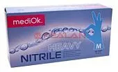 MEDIOK HEAVY нитриловые перчатки, голубые, размер M, 100 шт.