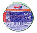 tesa 53988 Professional изоляционная лента, зеленая, ПВХ, 0,15 мм, 19 мм, 20 м.