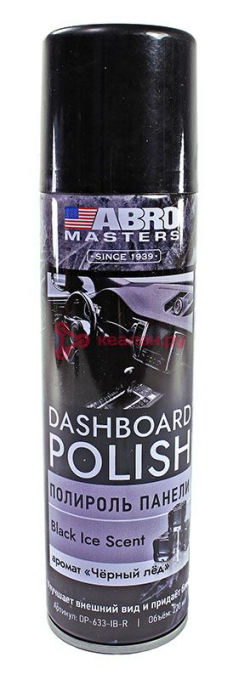 ABRO MASTERS DP-633-IB-R полироль панели ароматизированная Черный лед, 220 мл.