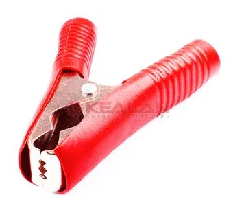 AUTOFIX CC-100A-105R-IZ зажим "крокодил" в изоляции красного цвета