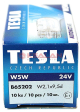 TESLA W5W лампа автомобильная 24V