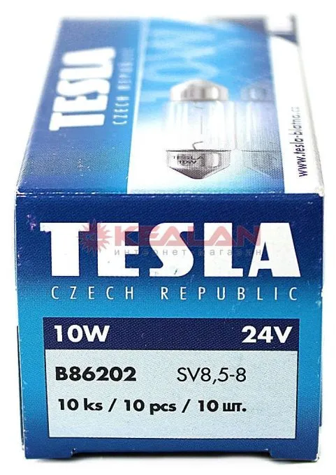 TESLA C10W лампа автомобильная 24V
