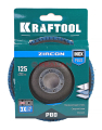KRAFTOOL 125 х 22.2 мм, P80, круг лепестковый циркониевый торцевой по металлу и нержавеющей стали KRAFTOOL 125 х 22.2 мм, P80, круг лепестковый циркониевый торцевой по металлу и нержавеющей стали