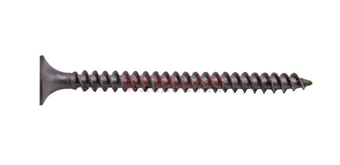 MixOne. cаморез 3,5х45 по ГКЛ (по металлу) мелкая резьба, фосфатированный, 1 шт.