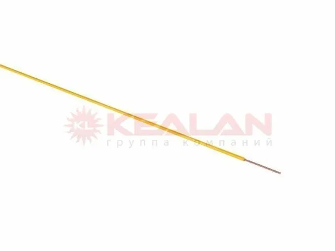 TITAN PM 0,75 провод монтажный желтый 0,75 мм², 100 м.
