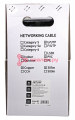 NETLAN кабель U/UTP 4 пары, Кат. 5e (Класс D), 100 МГц, одножильный, BC (чистая медь), внутренний, P