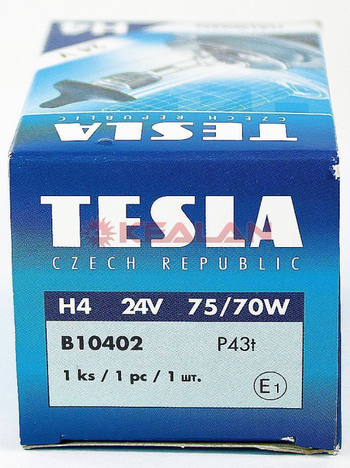 TESLA H4 75/70W лампа автомобильная галогенная 24V