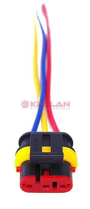 Zepy GC-3P-F герметичный разъем 3 pin "МАМА"