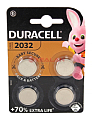 Картинка DURACELL CR2032 литиевая батарейка, 4 шт. от интентернет-магазина КЕАЛАН