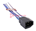 CARGEN AX34402 разъем 2108-3724358 межжгутовой 5-ти контактный штыревой серии 2.8, с проводами 0,75 