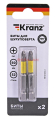 KRANZ KR-92-0413-1 бита для шуруповерта PH1х50 мм (2 шт./уп.)