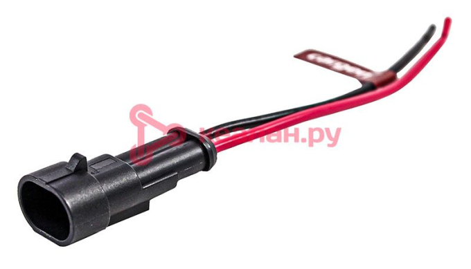 CARGEN AX6442 разъем 2821041 (2pin) 2 контакта замка капота с выключателем сигнала открытого положе