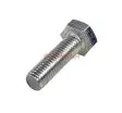MixOne. болт с полной резьбой 10х35, шестигранная головка, оцинкованный, DIN933, ГОСТ 7798-70