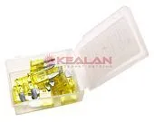 ABRO MASTERS FU-AI371-10-20A-RE предохранители флажковые мини, 20 А, 10 шт.