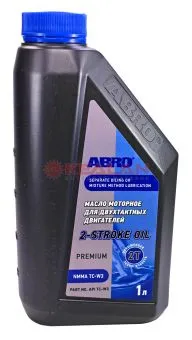 ABRO API TC-W3 масло моторное для двухтактных двигателей, 1 л.