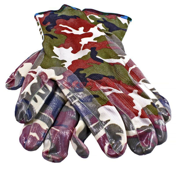 GWARD Fiesta MILITARY перчатки нейлоновые с нитриловым покрытием, размер 9 (L)