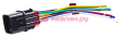 CARGEN AX6546 разъем PB62106020 (6pin) 6 контактов фар, жгута катушек зажигания для Chevrolet