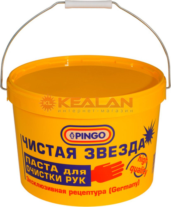 PINGO Чистая звезда, паста для очистки рук, 11 л.