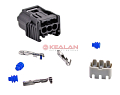 Картинка CARGEN AX6443S разъем 61897037 (3pin) 3 контакта катушки зажигания для Honda. от интентернет-магазина КЕАЛАН