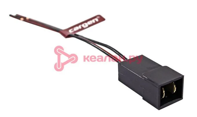 CARGEN AX37202 разъем 1/20605/80 межжгутовой 2-х контактный штыревой серии 6.3, с проводами 1,0 мм к