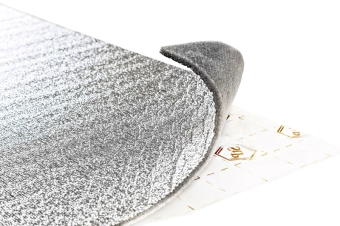 STANDARTPLAST STP звукопоглощающий материал Акцент 15 ЛМ КС 1,0х0,75, серый,