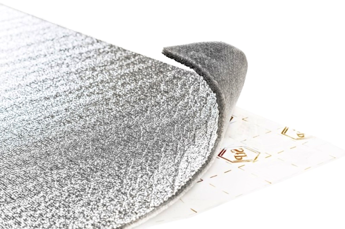 STANDARTPLAST STP звукопоглощающий материал Акцент 15 ЛМ КС 1,0х0,75, серый,
