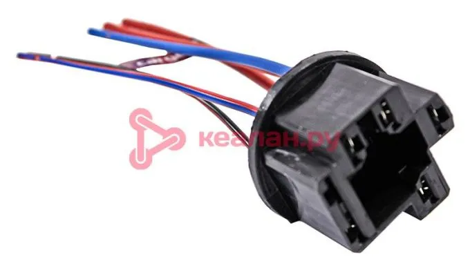 CARGEN AX3681 разъем 2105-3724348-10 к выключателю (замку) зажигания 2104-2107, с проводами, 1 шт.