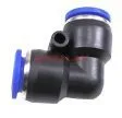 TEC FU-12 фитинг для трубок, угловой, пластиковый, входной размер 12 мм.