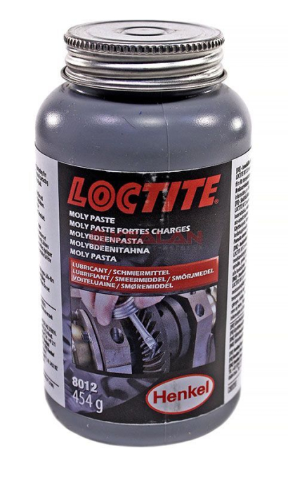LOCTITE LB 8012 смазка противозадирная высокотемпературная, банка с кистью, 454 г.