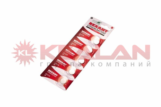 REXANT CR1216 литиевая батарейка