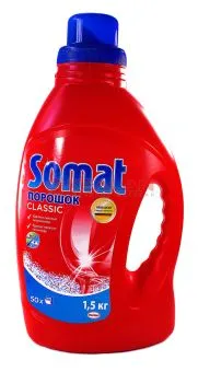 SOMAT порошок для посудомоечной машины, 1,5 кг.