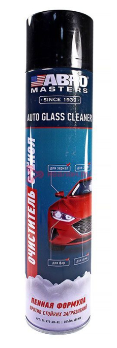 ABRO MASTERS GC-475-AM-RE очиститель стекол пенный, 650 мл.