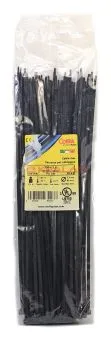 Cobra 290x3.6 стяжки кабельные, черные, морозостойкие, 100 шт.