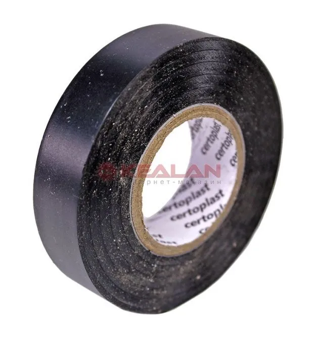Coroplast certoplast 607 изолента профессиональная, ПВХ, 0,1 мм, 19 мм, 33 м.