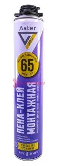 ASTER Professional FA-750-G пена-клей монтажная, 750 мл.