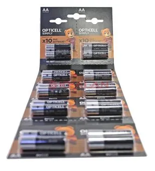 OPTICELL SIMPLY АА/LR06-20BL батарейка алкалиновая отрывная, 20 шт.