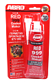 Картинка ABRO 911-AB-R герметик прокладок 999 OEM, красный, высокотемпературный, маслостойкий, 85 г. от интентернет-магазина КЕАЛАН
