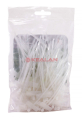 Fortisflex 100x2.5 стяжка нейлоновая крепежная с марировочной площадкой белая, 100 шт. Fortisflex 100x2.5 стяжка нейлоновая крепежная с марировочной площадкой белая, 100 шт.