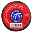 Terminator IZT 1925 fabric изолента черная тканевая, 19 мм, 25 м.