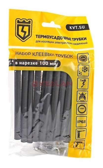 КВТ набор термоусадочных трубок Квадро 6/1.5