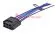 CARGEN AX34501 разъем 2108-3724359 межжгутовой 7-ми контактный гнездовой серии 2.8, с проводами 0,75