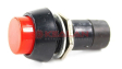 REXANT выключатель-кнопка 250V 1А (2с) ON-OFF красная