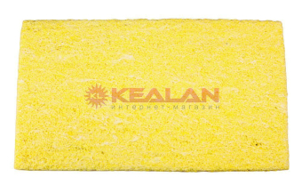 REXANT 12-0192 губка для очистки паяльного жала, 70 x 40 мм.